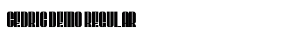 CEDRIC demo Regular preview