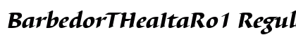 BarbedorTHeaItaRo1 Regular font free download