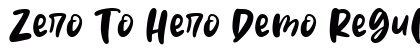 Zero To Hero Demo Regular preview
