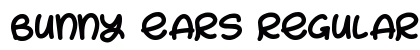 Bunny Ears Regular Font Preview