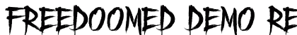 Freedoomed Demo Regular preview Freedoomed Demo Regular preview
