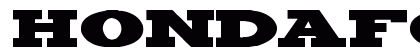 HondaFont HondaFont Font Preview