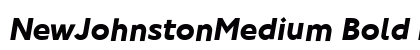 NewJohnstonMedium Bold Italic preview NewJohnstonMedium Bold Italic preview