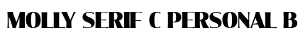 Molly Serif C PERSONAL Black preview