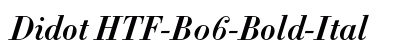 Didot HTF-B06-Bold-Ital Preview