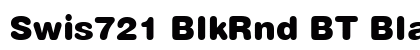 Swis721 BlkRnd BT Black preview