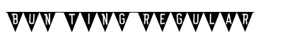 Bun Ting Regular Font Preview