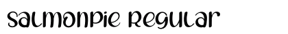 Salmonpie Regular Font Salmonpie Regular Font Preview
