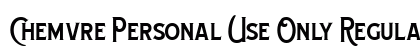 Chemvre Personal Use Only Regular preview Chemvre Personal Use Only Regular preview