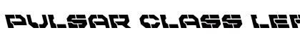 Pulsar Class Leftalic Italic