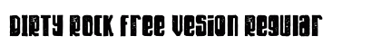 DIRTY ROCK Free Vesion Regular