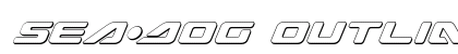 Sea-Dog Outline Italic Outline Italic preview