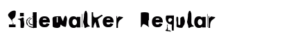 Sidewalker Regular Font Preview