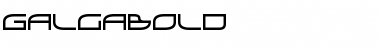 Galga Bold Bold Font