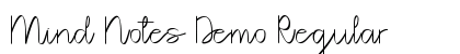 Mind Notes Demo Regular preview Mind Notes Demo Regular preview
