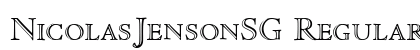 NicolasJensonSG Regular preview