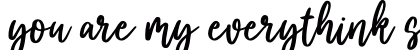 you are my everythink script fo Regular preview