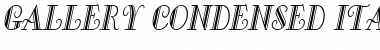 Gallery Condensed Font
