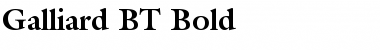 Galliard BT Font