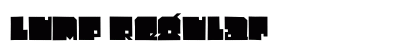 Lump Regular Font Lump Regular Font Preview