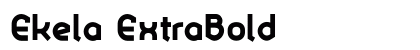 Ekela ExtraBold preview