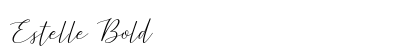 Estelle Bold Font Preview