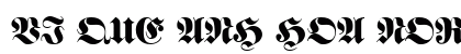 VI Que Anh Hoa Normal Font Preview