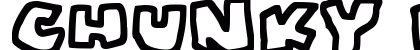 Chunky Boulder Outlines Regular Font Chunky Boulder Outlines Regular Font Preview