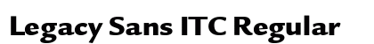 Legacy Sans ITC Regular preview