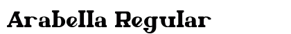 Arabella Regular Font Preview
