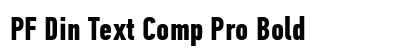 PF Din Text Comp Pro Bold font free download