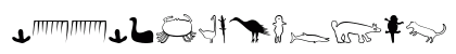 P22Petroglyphs Australian Font Preview P22Petroglyphs Australian Font Preview