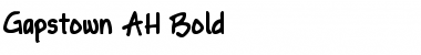 Gapstown AH Bold Font