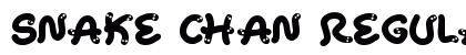 Snake Chan Regular Font Preview