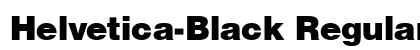 Helvetica-Black Regular font free download