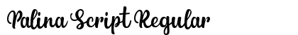 Palina Script Regular preview