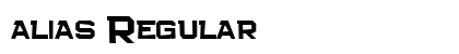 alias Regular preview