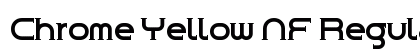 Chrome Yellow NF Regular Font Preview