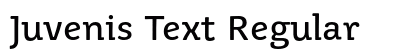 Juvenis Text Regular preview Juvenis Text Regular preview