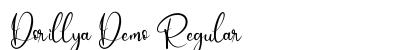 Dorillya Demo Regular Font Preview