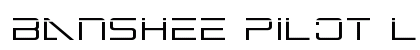 Banshee Pilot Laser Regular Font Banshee Pilot Laser Regular Font Preview
