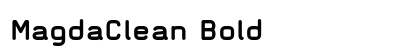 MagdaClean Bold Font Preview