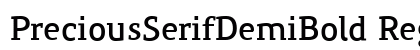 PreciousSerifDemiBold Regular