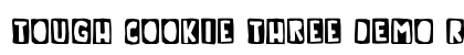 Tough Cookie Three DEMO Regular Font Preview