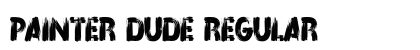 Painter Dude Regular (OpenType) Font Preview Painter Dude Regular (OpenType) Font Preview