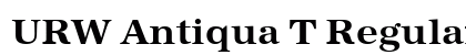 URW Antiqua T Regular preview URW Antiqua T Regular preview