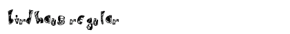 birdhaus Regular Font Preview