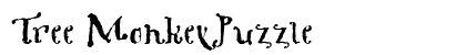 Tree MonkeyPuzzle Font Preview