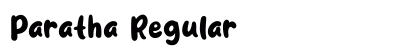 Paratha Regular Font Preview Paratha Regular Font Preview
