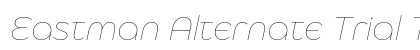 Eastman Alternate Trial Thin Italic preview